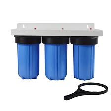 TRIPLE STAGE WHOLE HOUSE WATER FILTRATION SYSTEM