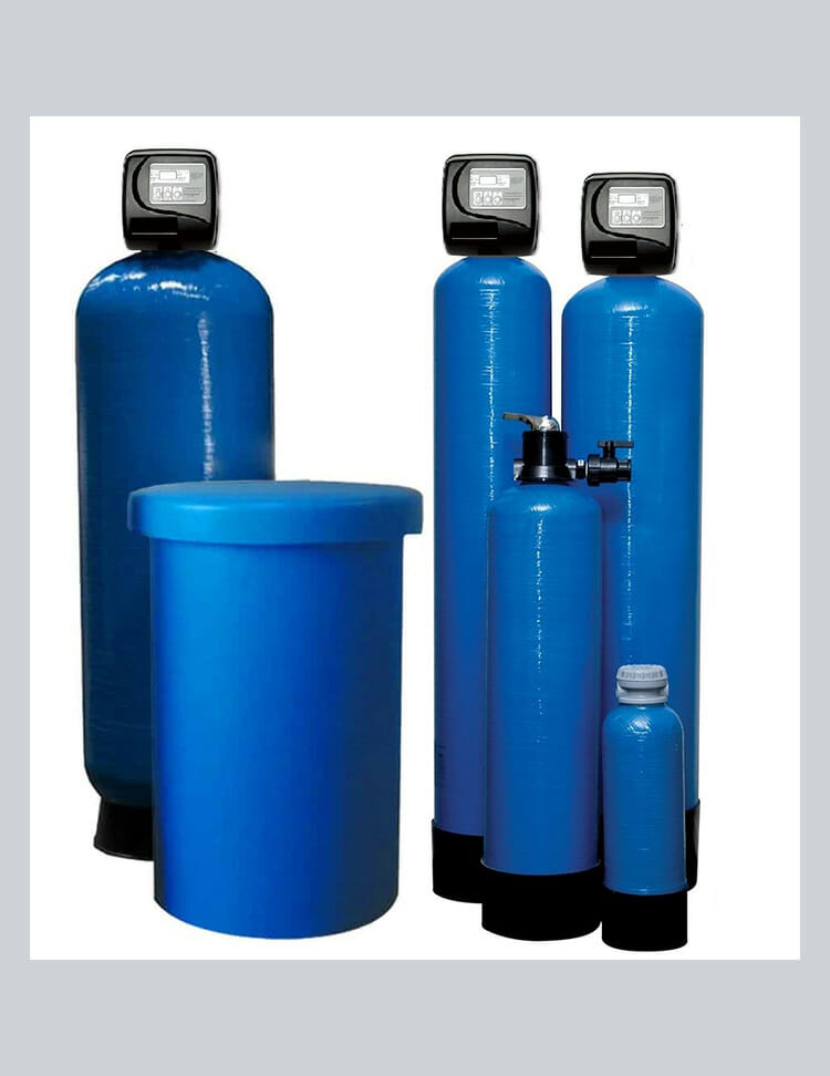 Duplex Industrial Water Softener