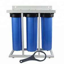 Big Blue Jumbo 20'' Triple Stage Whole House Water Filtration System