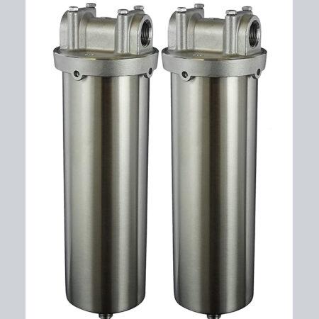 Stainless Steel 10 Filter Cartridge Housings